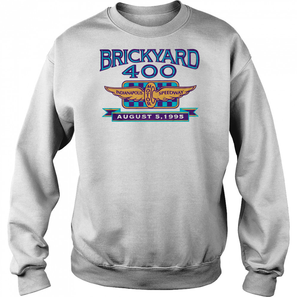 1995 Brickyard 400 logo shirt Hoodie