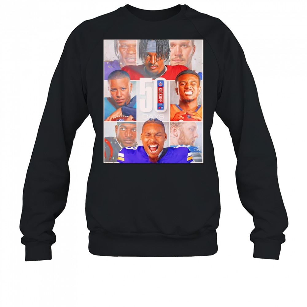2025 NFL 50 Days Kickoff shirt Sweatshirt