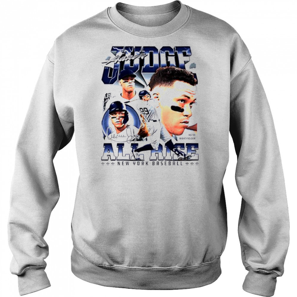Aaron Judge New York baseball signature no 99 retro shirt Hoodie