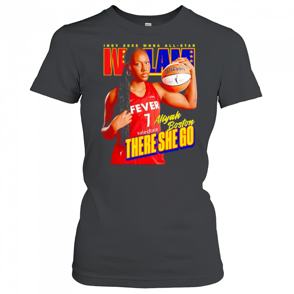 Aliyah Boston x WSLAM there she go shirt Women's T-shirt