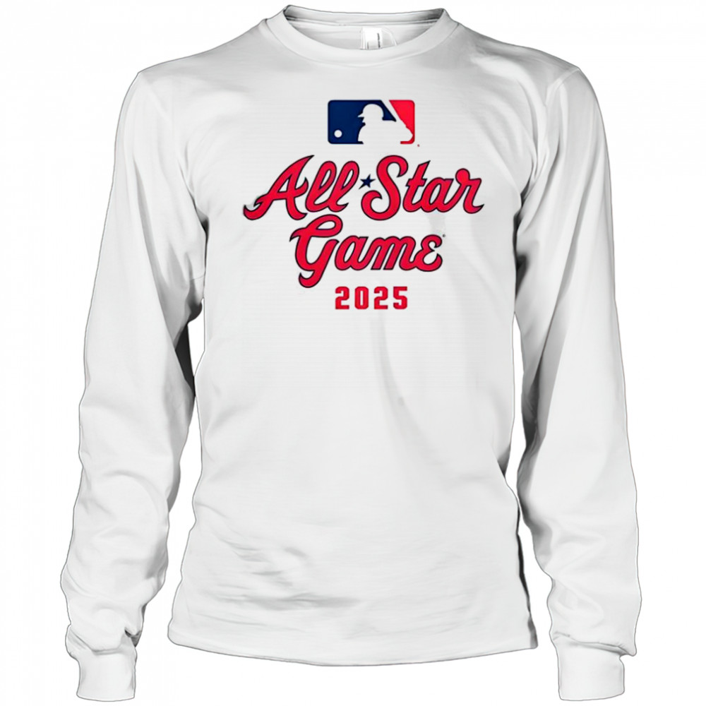 All Star Game Logo 2025 MLB T-Shirt Long Sleeved