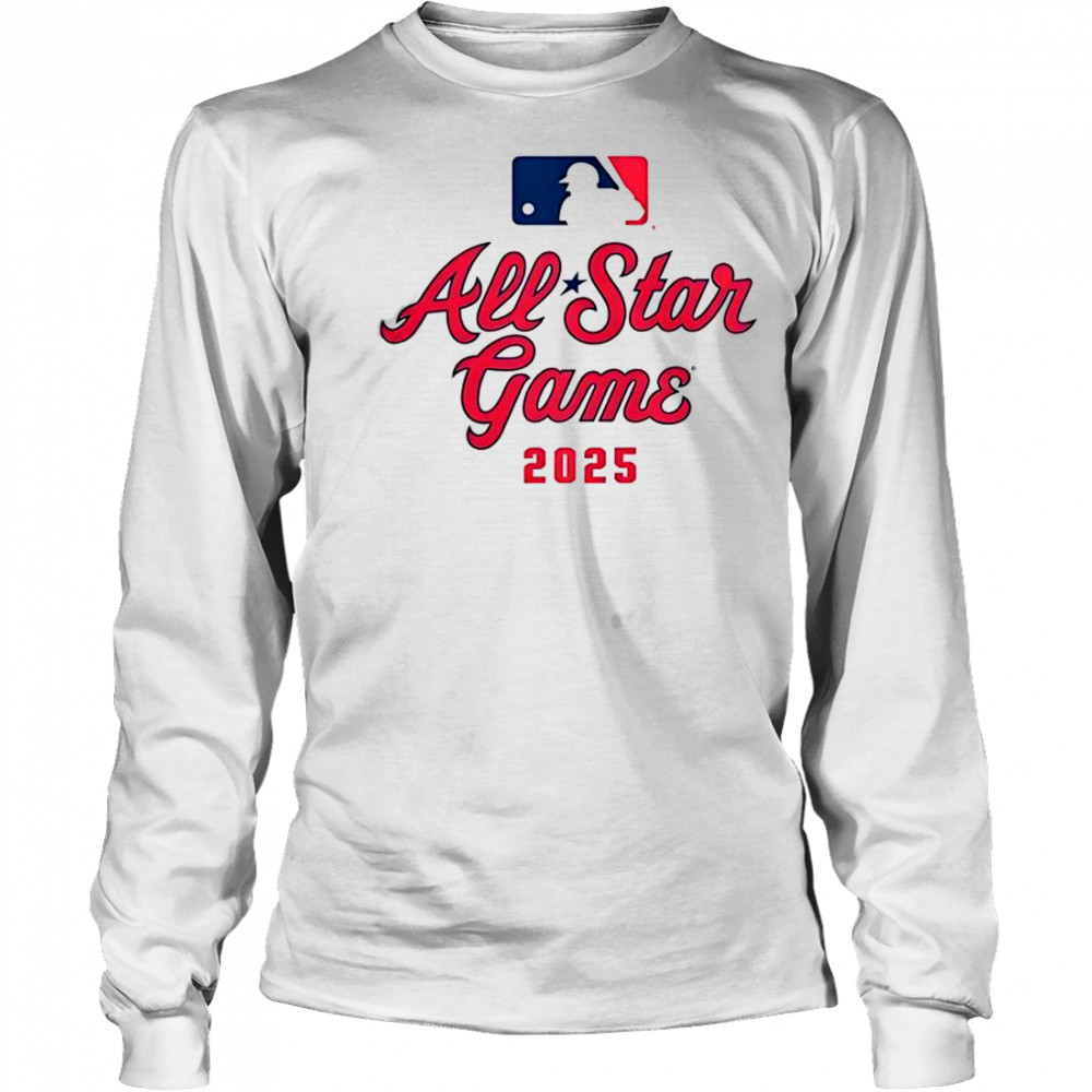 All Star Game Logo 2025 MLB T-Shirt Long Sleeved