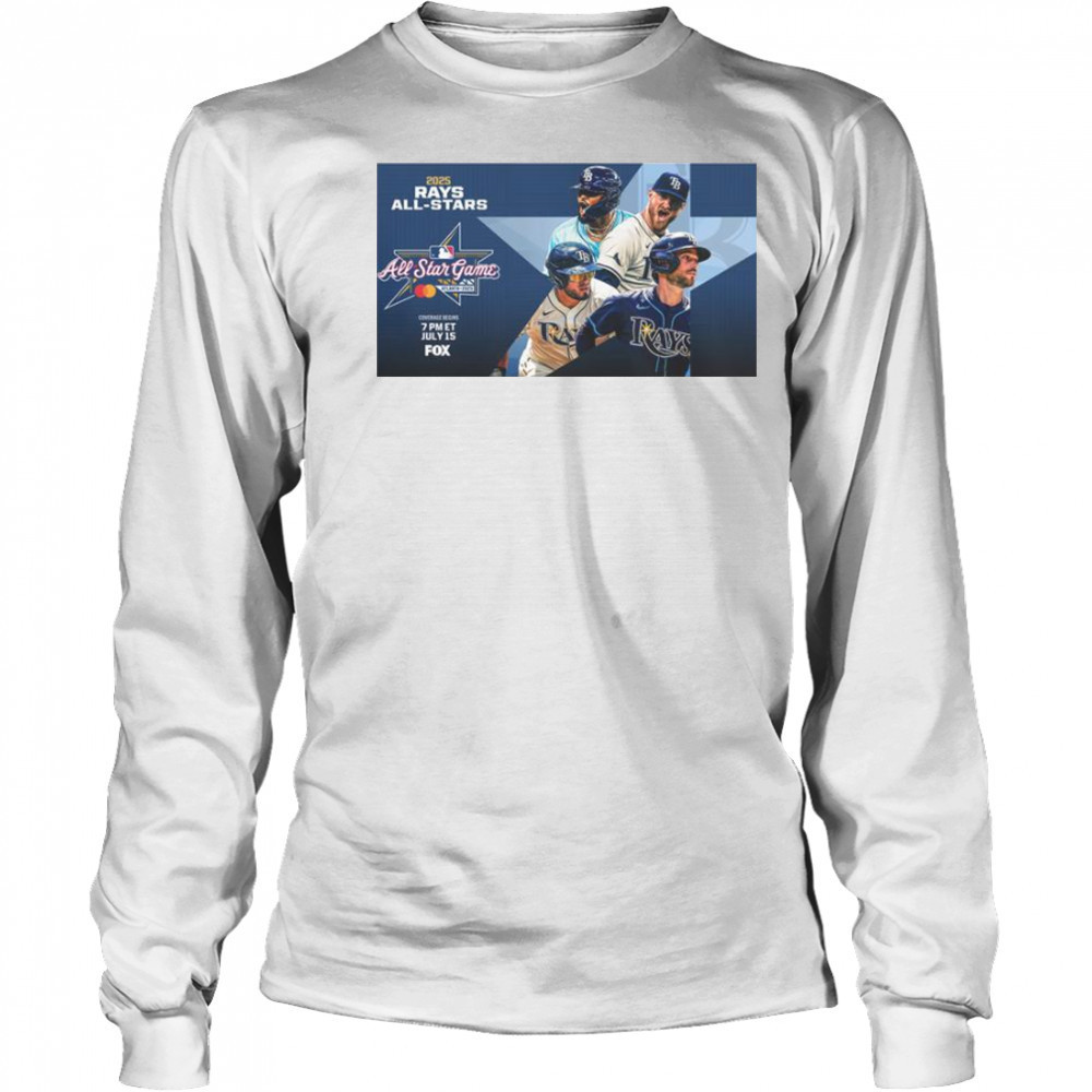 All-Star Major League Baseball Tampa Bay Rays July 15 2025 T-Shirt Long Sleeved