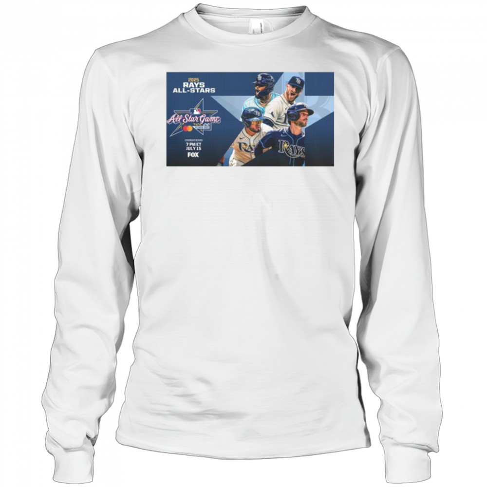 All-Star Major League Baseball Tampa Bay Rays July 15 2025 T-Shirt Long Sleeved