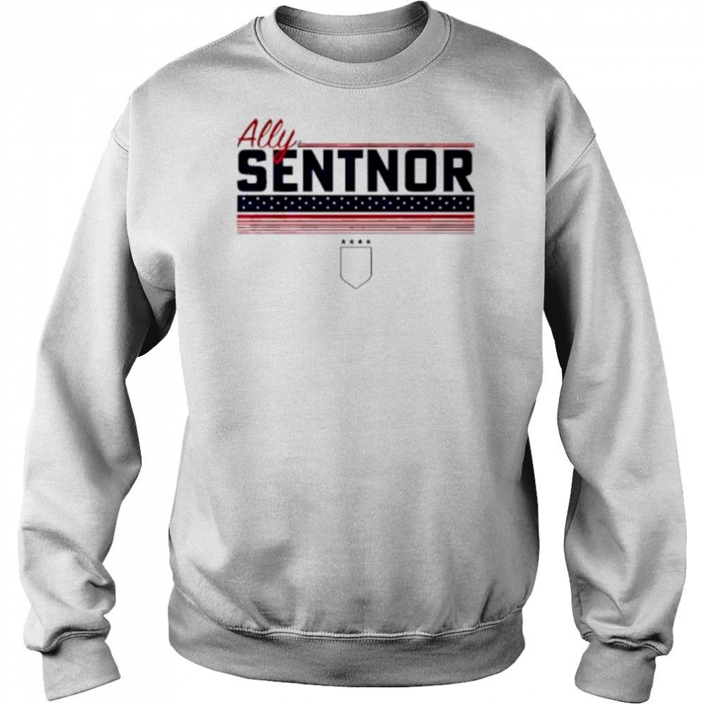 Ally Sentnor Stripe USWNTPA shirt Hoodie