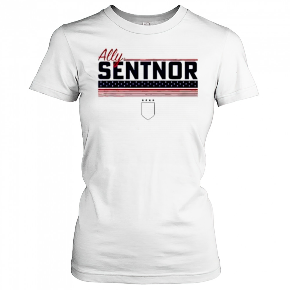 Ally Sentnor Stripe USWNTPA shirt Women's T-shirt