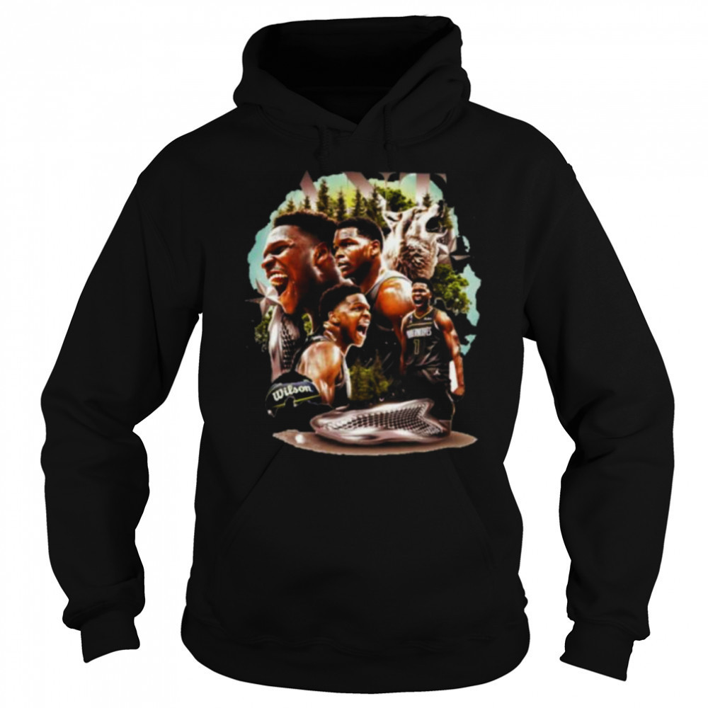 Anthony Edwards Minnesota Timberwolves basketball 2025 NBA shirt Sweatshirt
