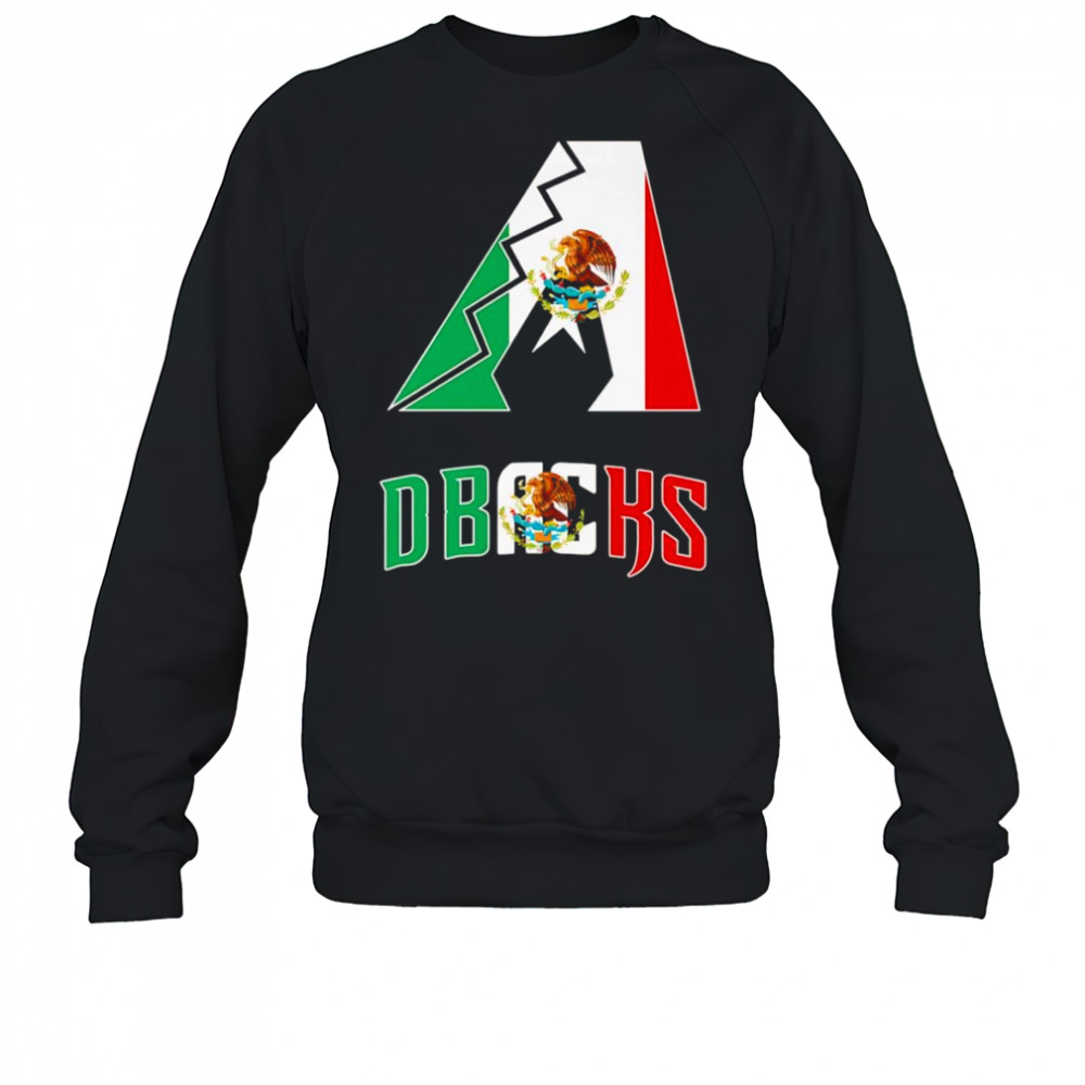 Arizona D-Backs Mexico logo shirt Sweatshirt