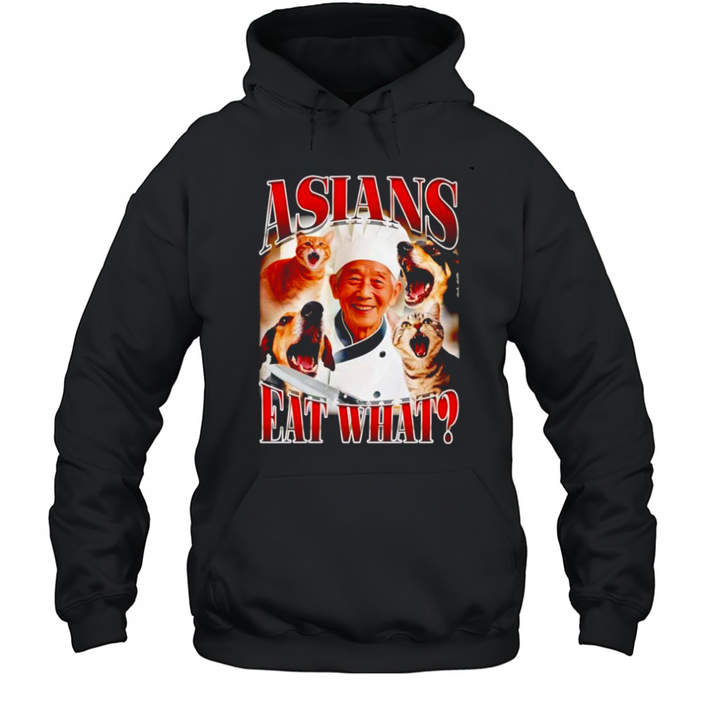 Asians eat what retro shirt Hoodie