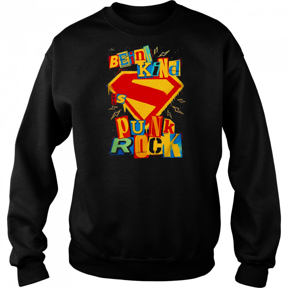 Being kind is punk rock shirt Hoodie