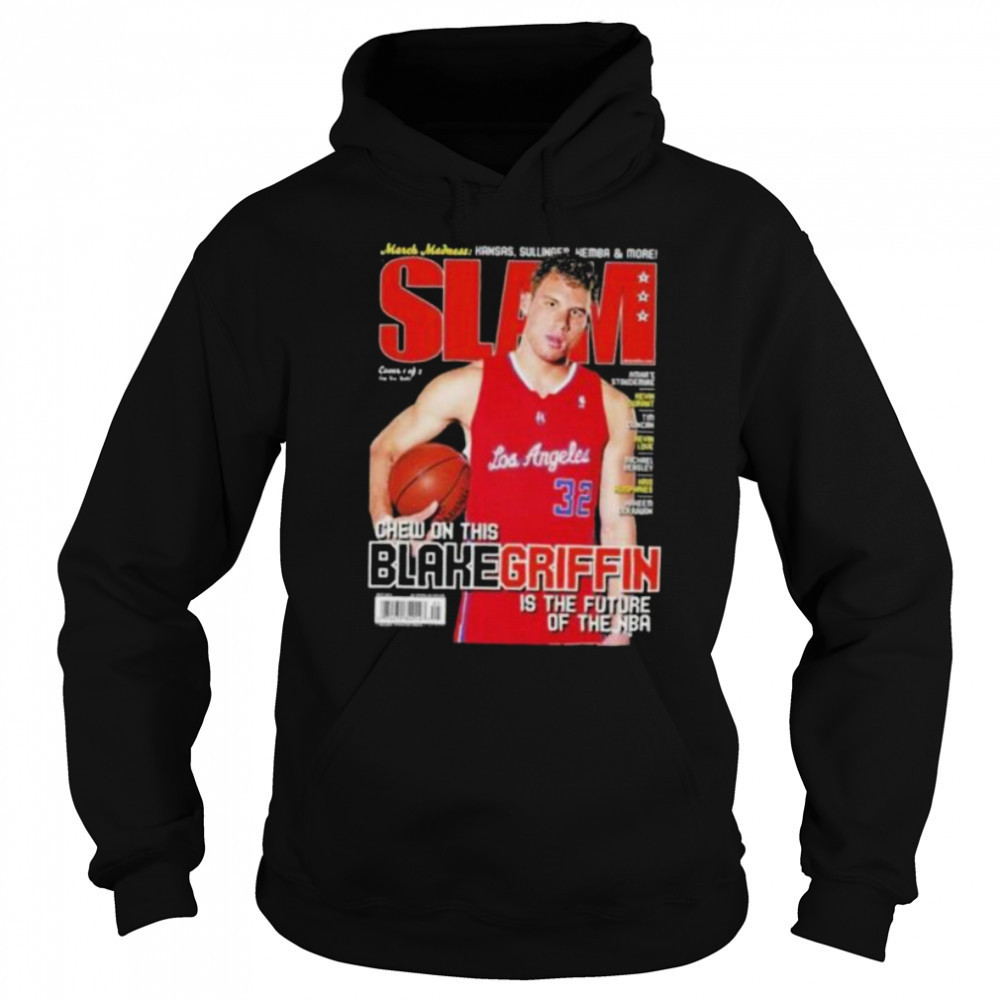 Blake griffin los angeles clippers NBA slam cover shirt Sweatshirt
