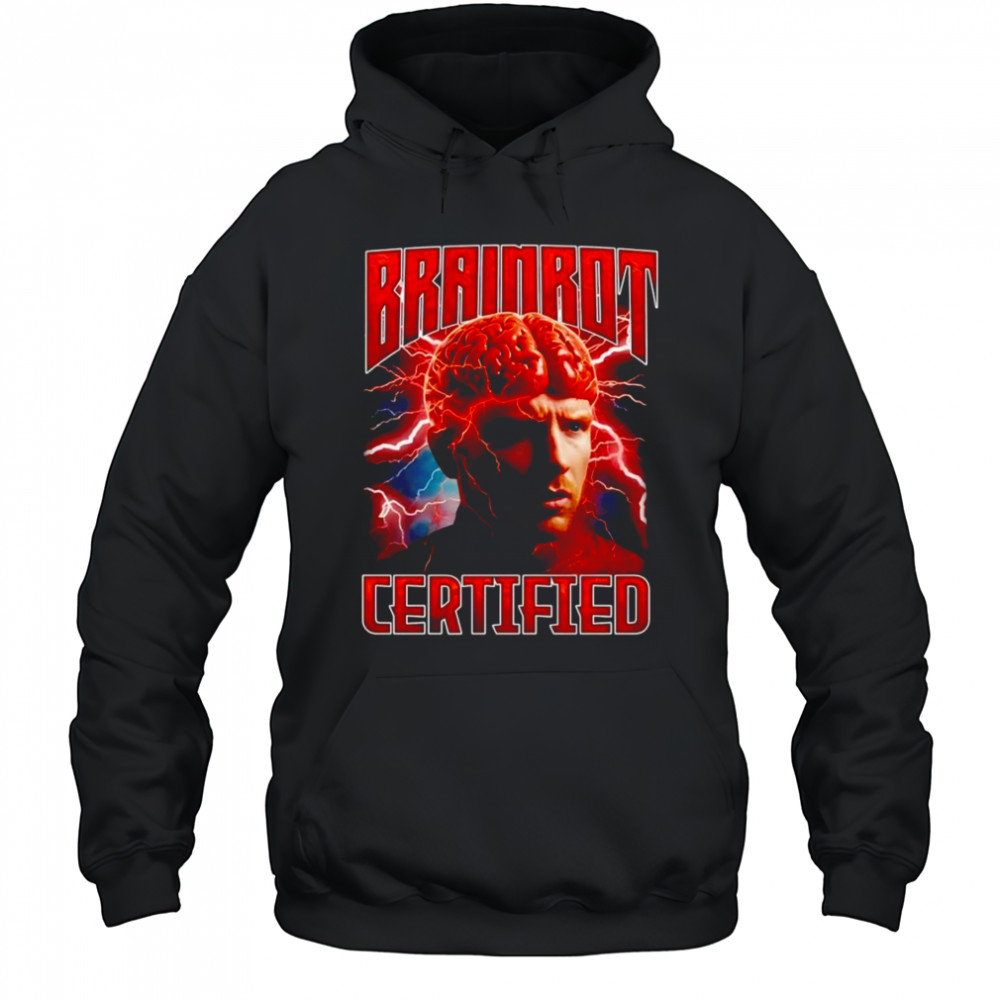 Brainrot Certified retro shirt Hoodie