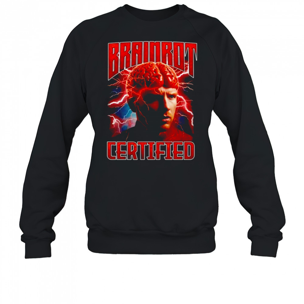 Brainrot Certified retro shirt Sweatshirt