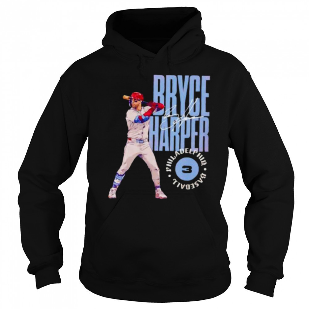 Bryce Harper Philadelphia Phillies stamp signature shirt Sweatshirt