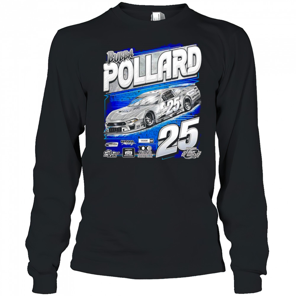 Bubba Pollard the cat car for kids 25 shirt Long Sleeved