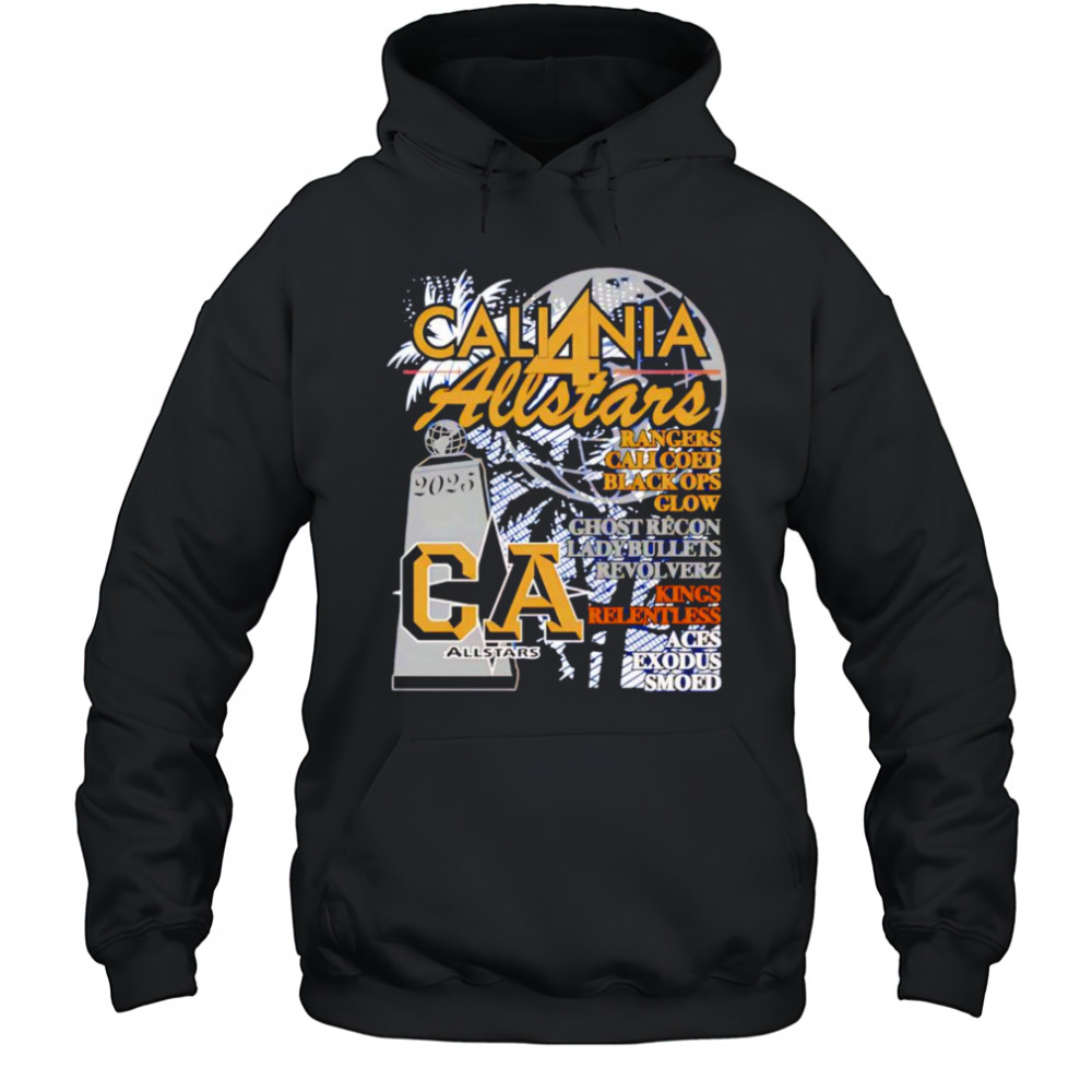 CALI4NIA Allstars 2025 World Champions shirt Hoodie