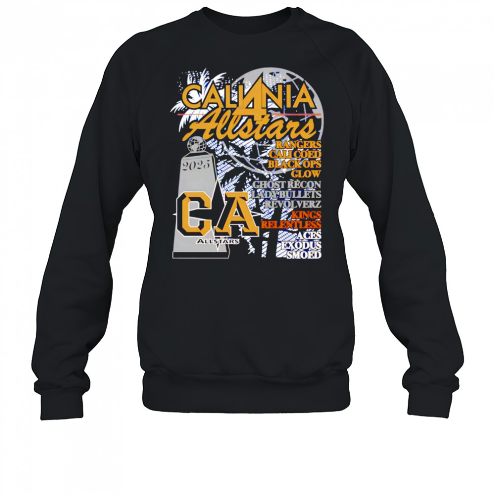 CALI4NIA Allstars 2025 World Champions shirt Sweatshirt