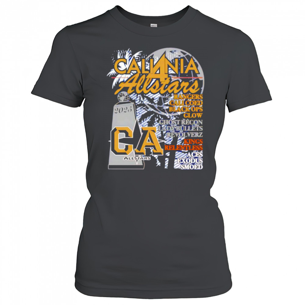 CALI4NIA Allstars 2025 World Champions shirt Women's T-shirt
