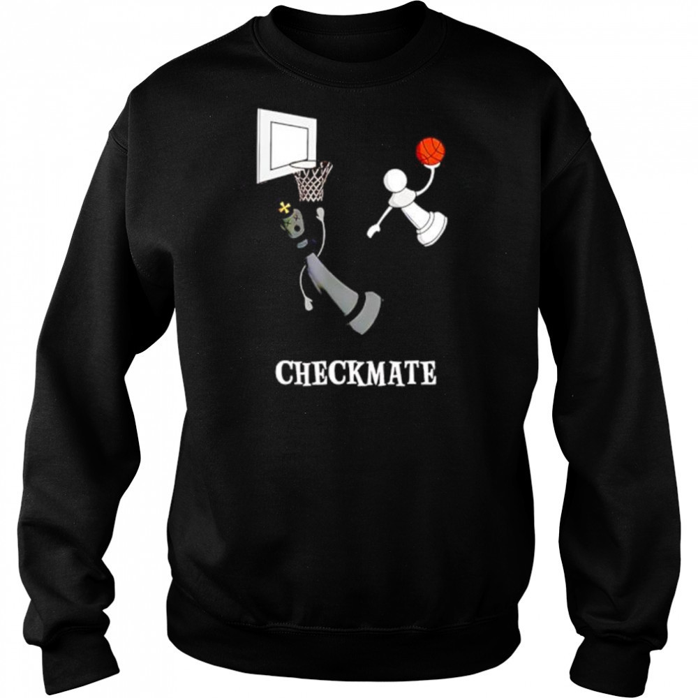 Checkmate chess basketball shirt Hoodie