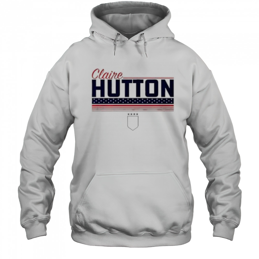 Claire Hutton Stripe USWNTPA shirt Hoodie