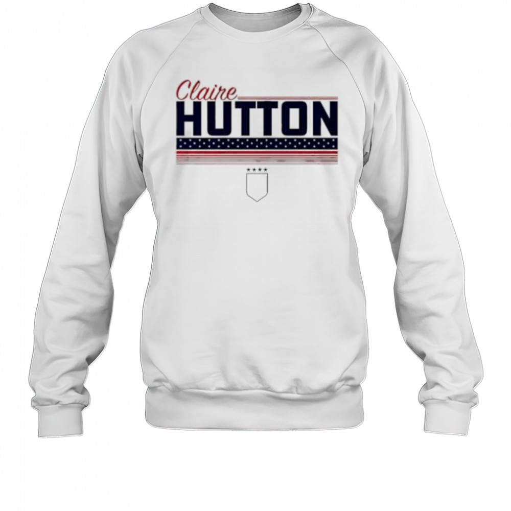 Claire Hutton Stripe USWNTPA shirt Sweatshirt