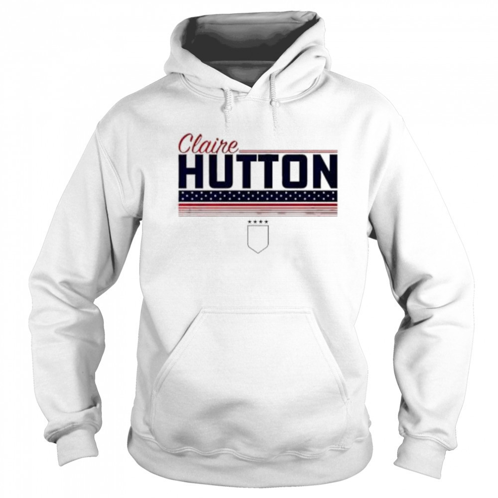 Claire Hutton Stripe USWNTPA shirt Sweatshirt