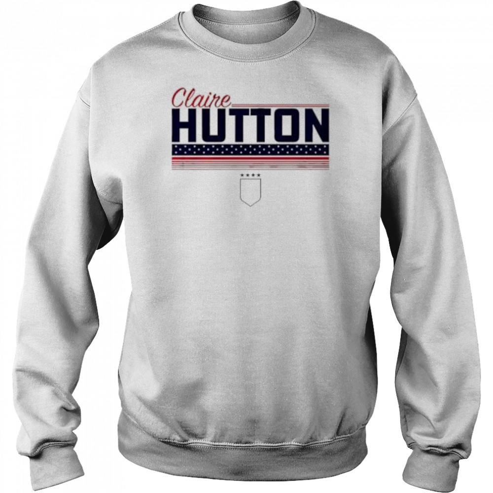 Claire Hutton Stripe USWNTPA shirt Hoodie
