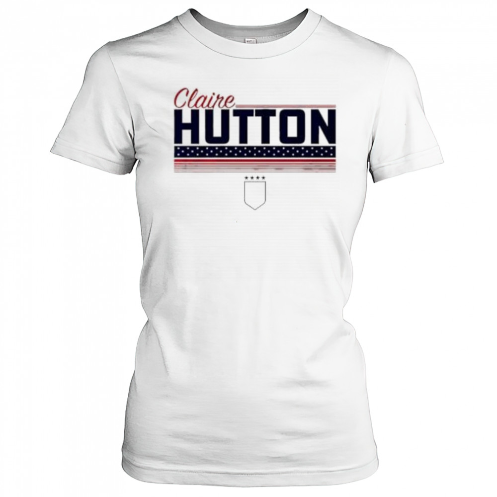 Claire Hutton Stripe USWNTPA shirt Women's T-shirt