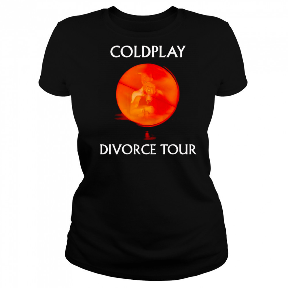 Coldplay Divorce Tour shirt Women's T-shirt