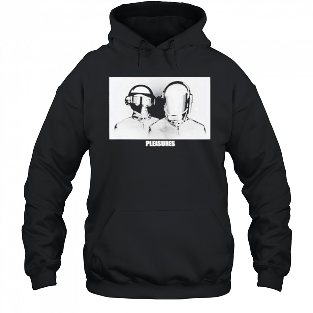 Daft Punk x Pleasures Inverted T-Shirt Hoodie