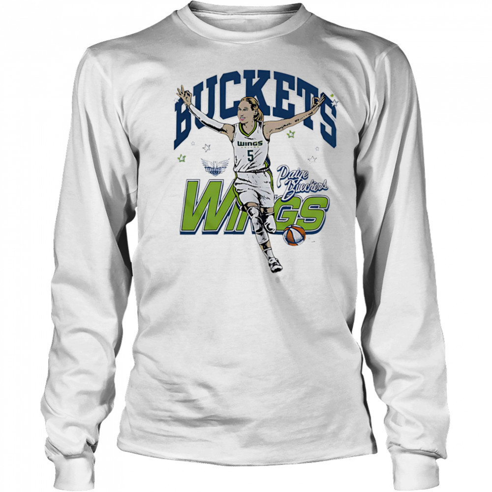 Dallas Wings Paige Bueckers Buckets shirt Long Sleeved