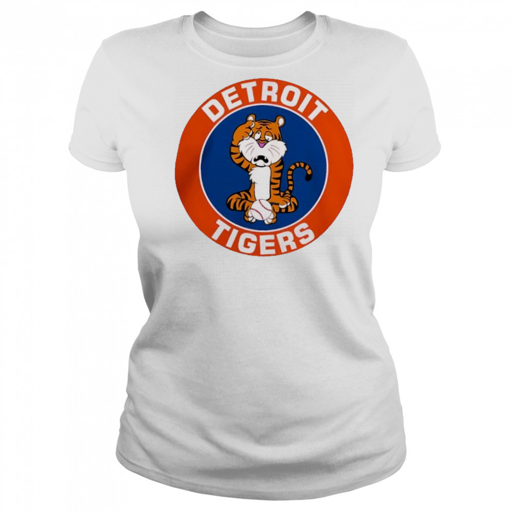 Detroit Tigers Funny Tigers Logo shirt Women's T-shirt