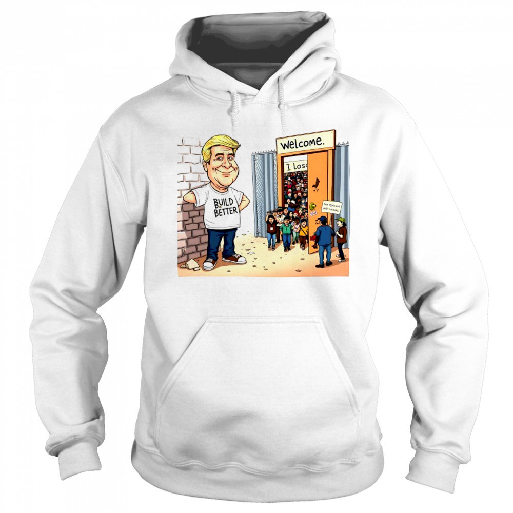 Donald Trump build better free fights and debit carsides shirt Sweatshirt