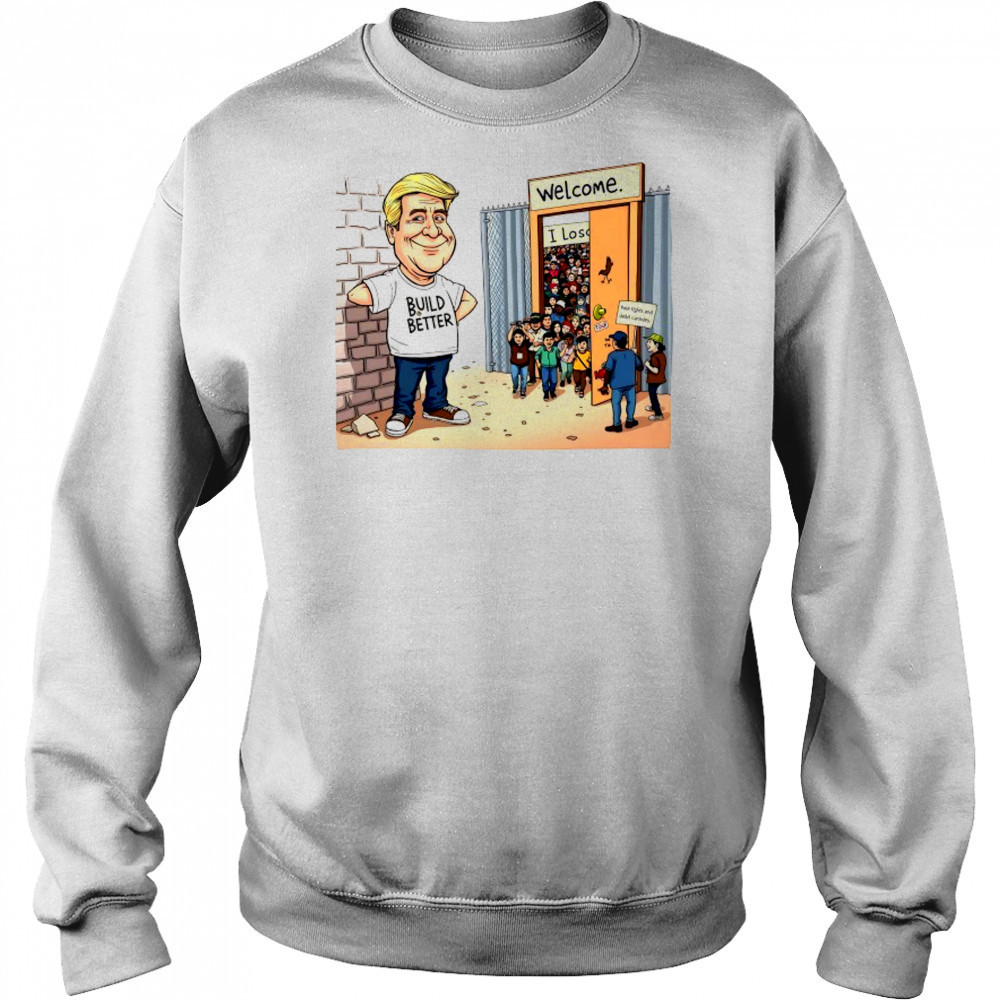 Donald Trump build better free fights and debit carsides shirt Hoodie