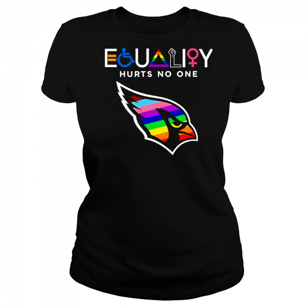 Equality hurts no one Arizona Cardinals shirt Women's T-shirt
