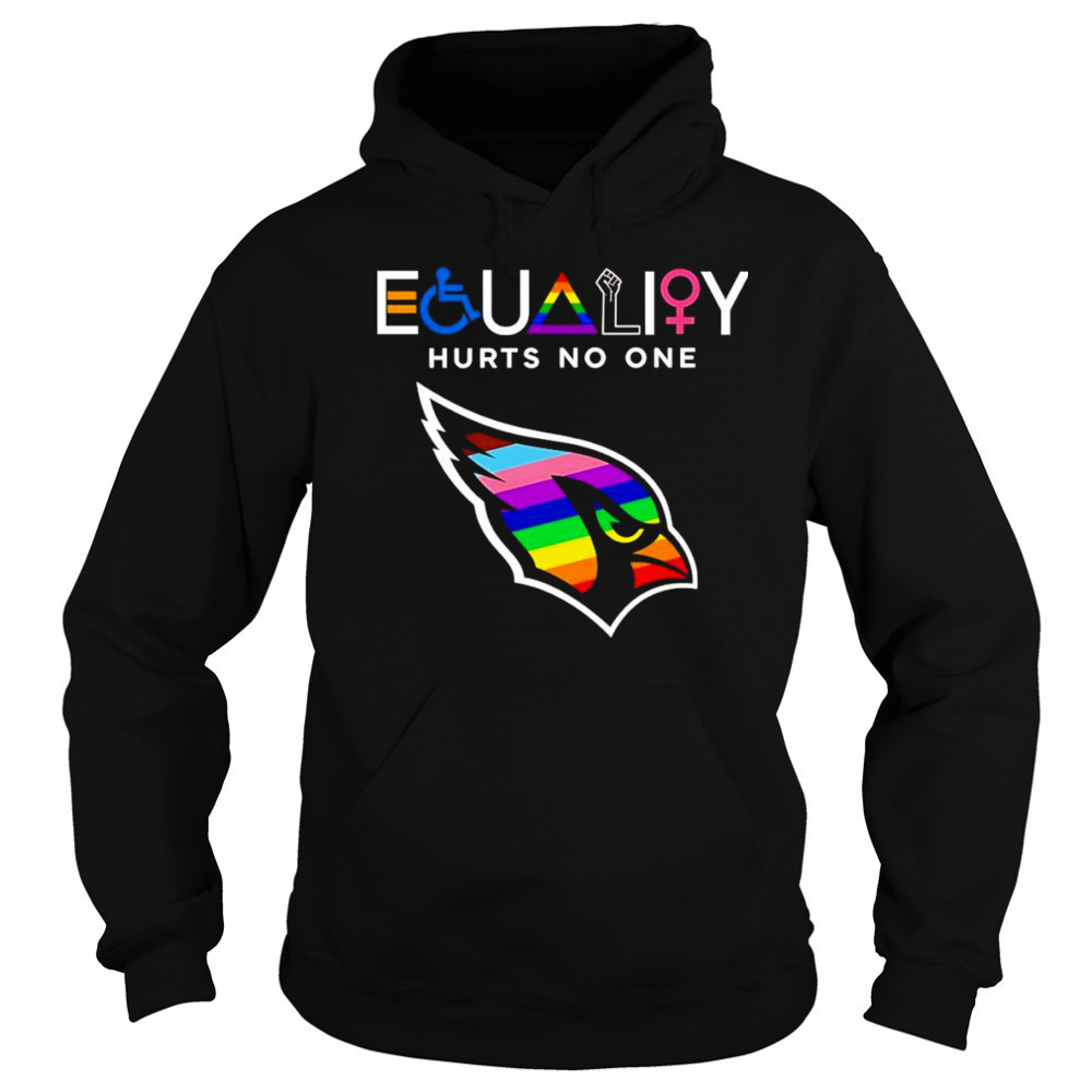 Equality hurts no one Arizona Cardinals shirt Sweatshirt