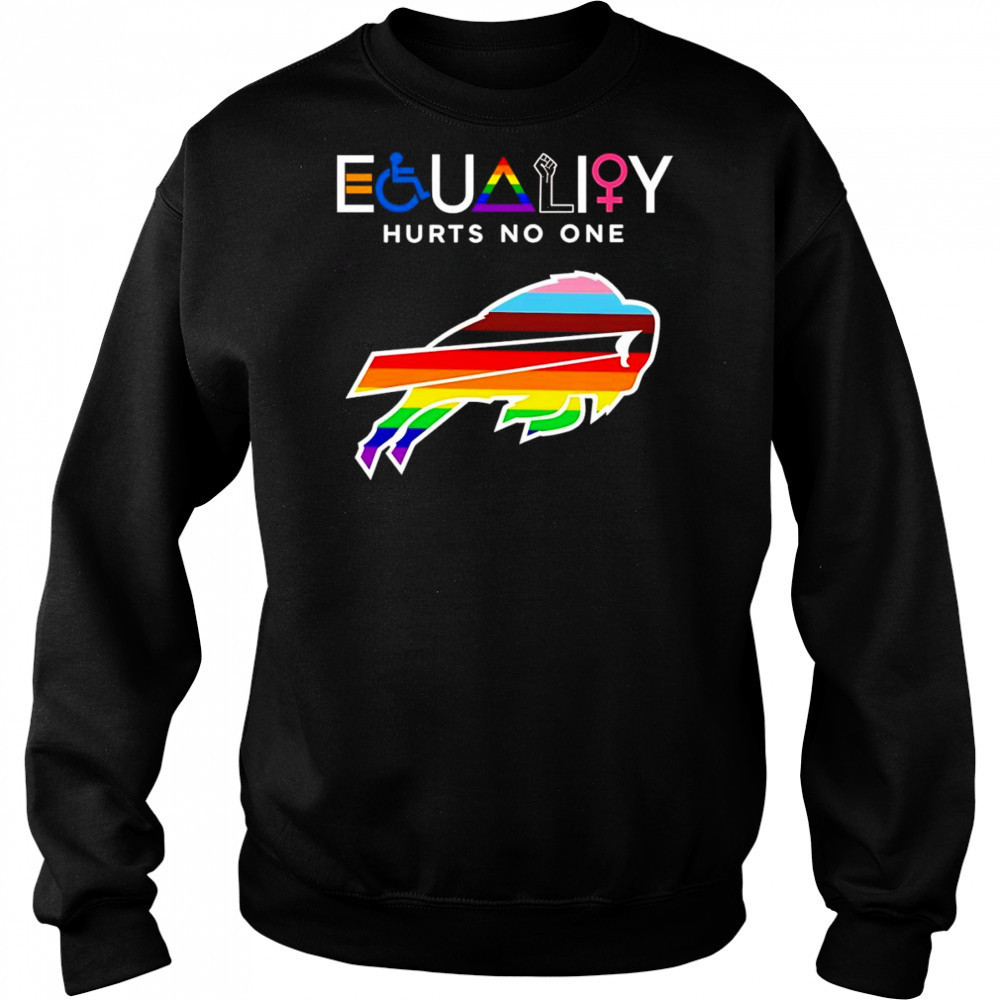 Equality hurts no one Buffalo Bills shirt Hoodie
