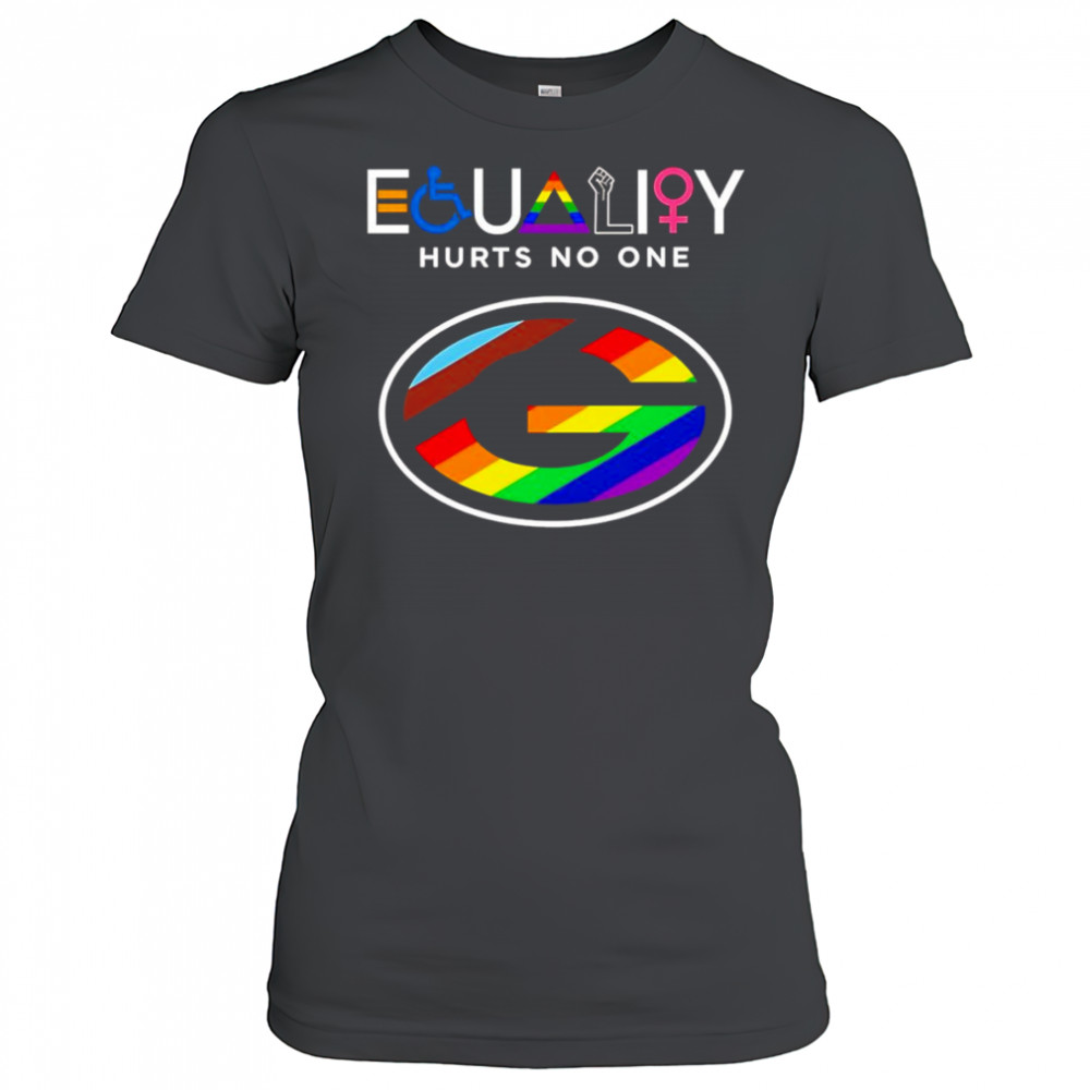 Equality hurts no one Green Bay Packers shirt Women's T-shirt