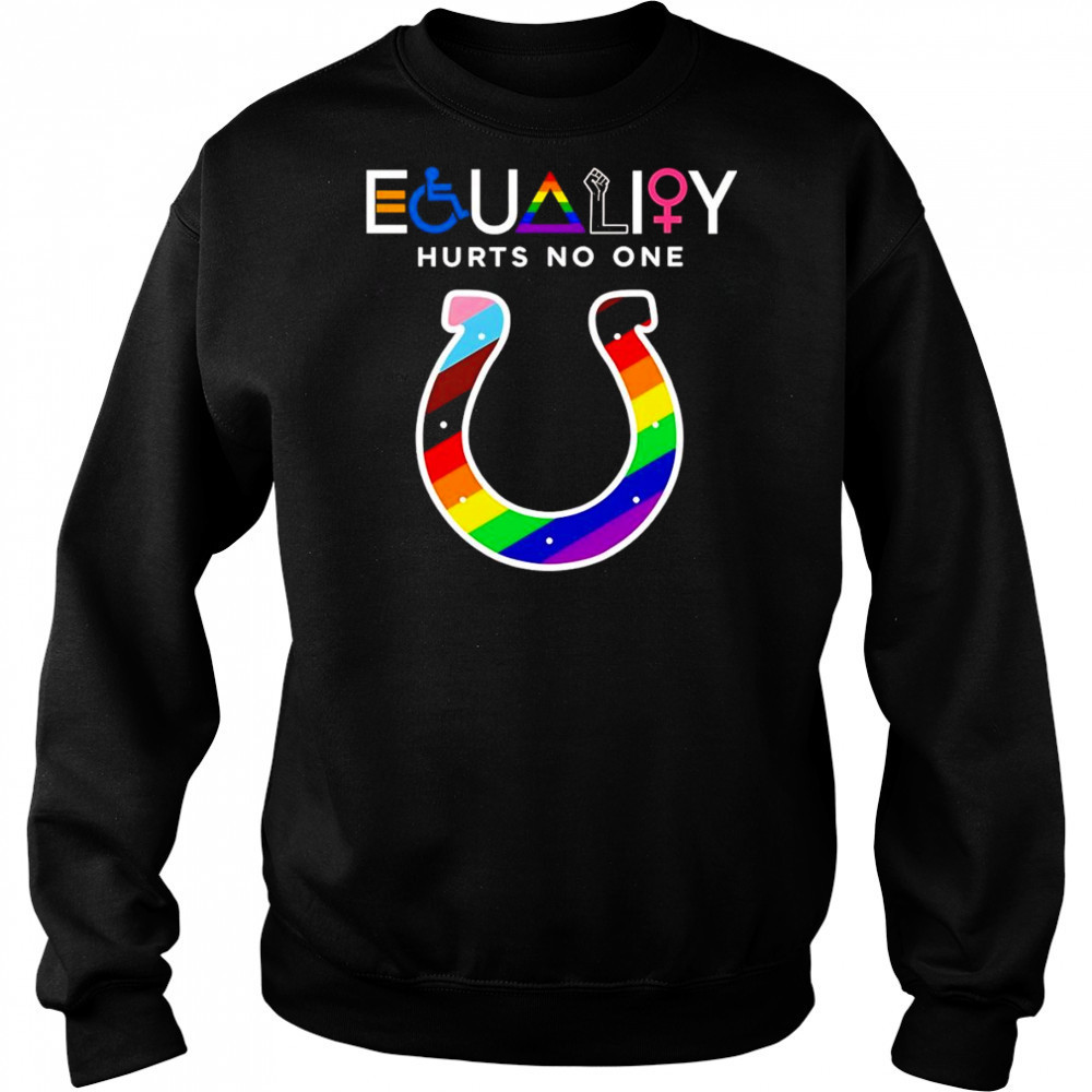 Equality hurts no one Indianapolis Colts shirt Hoodie