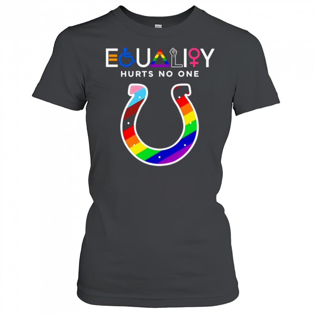Equality hurts no one Indianapolis Colts shirt Women's T-shirt