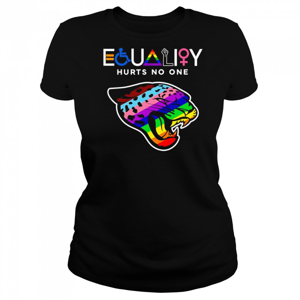 Equality hurts no one Jacksonville Jaguars shirt Women's T-shirt