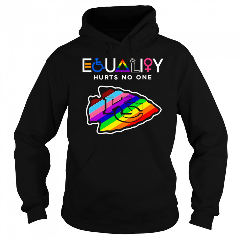 Equality hurts no one Kansas City Chiefs shirt Sweatshirt