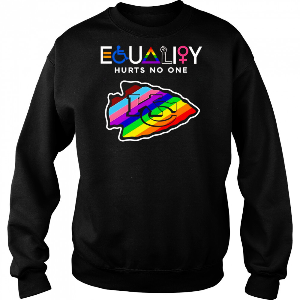 Equality hurts no one Kansas City Chiefs shirt Hoodie