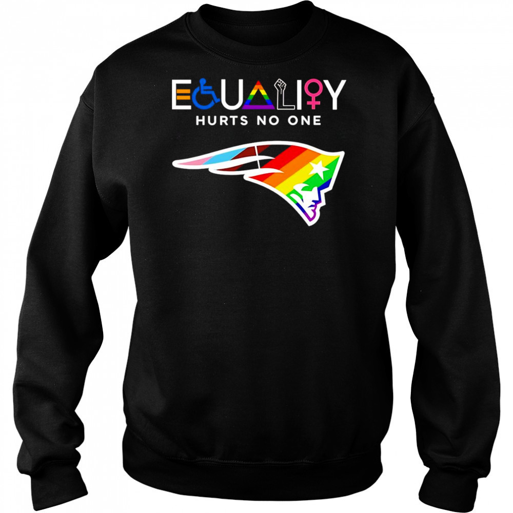 Equality hurts no one New England Patriots shirt Hoodie