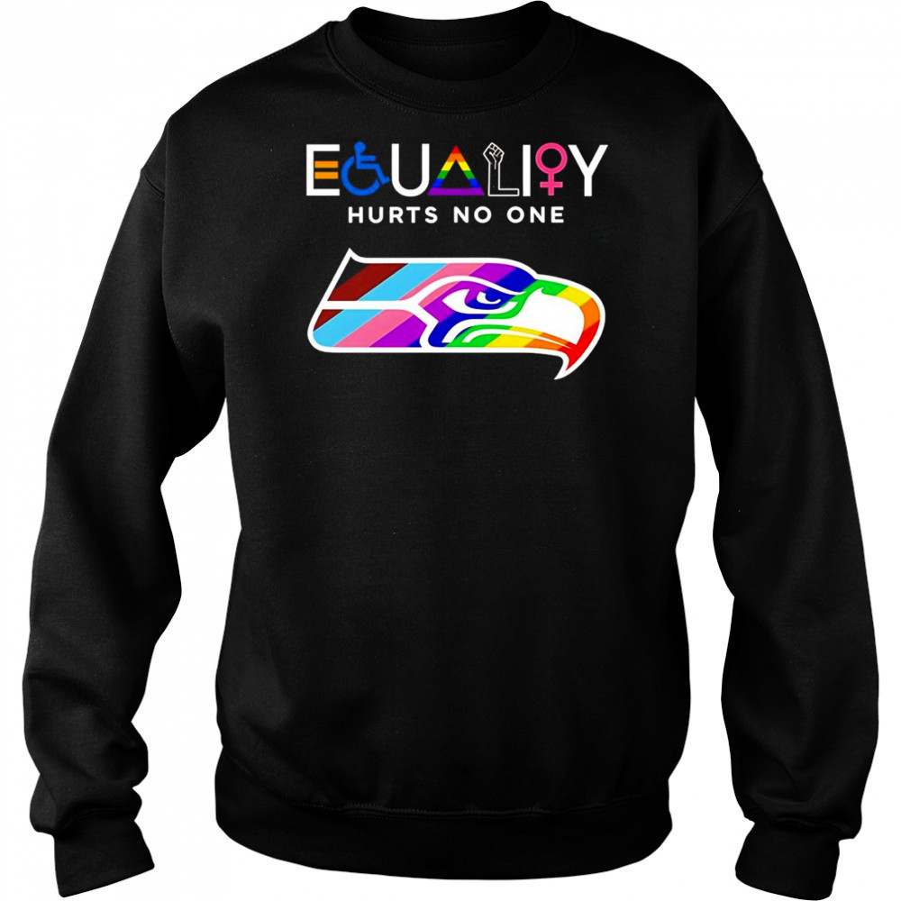 Equality hurts no one Seattle Seahawks shirt Hoodie