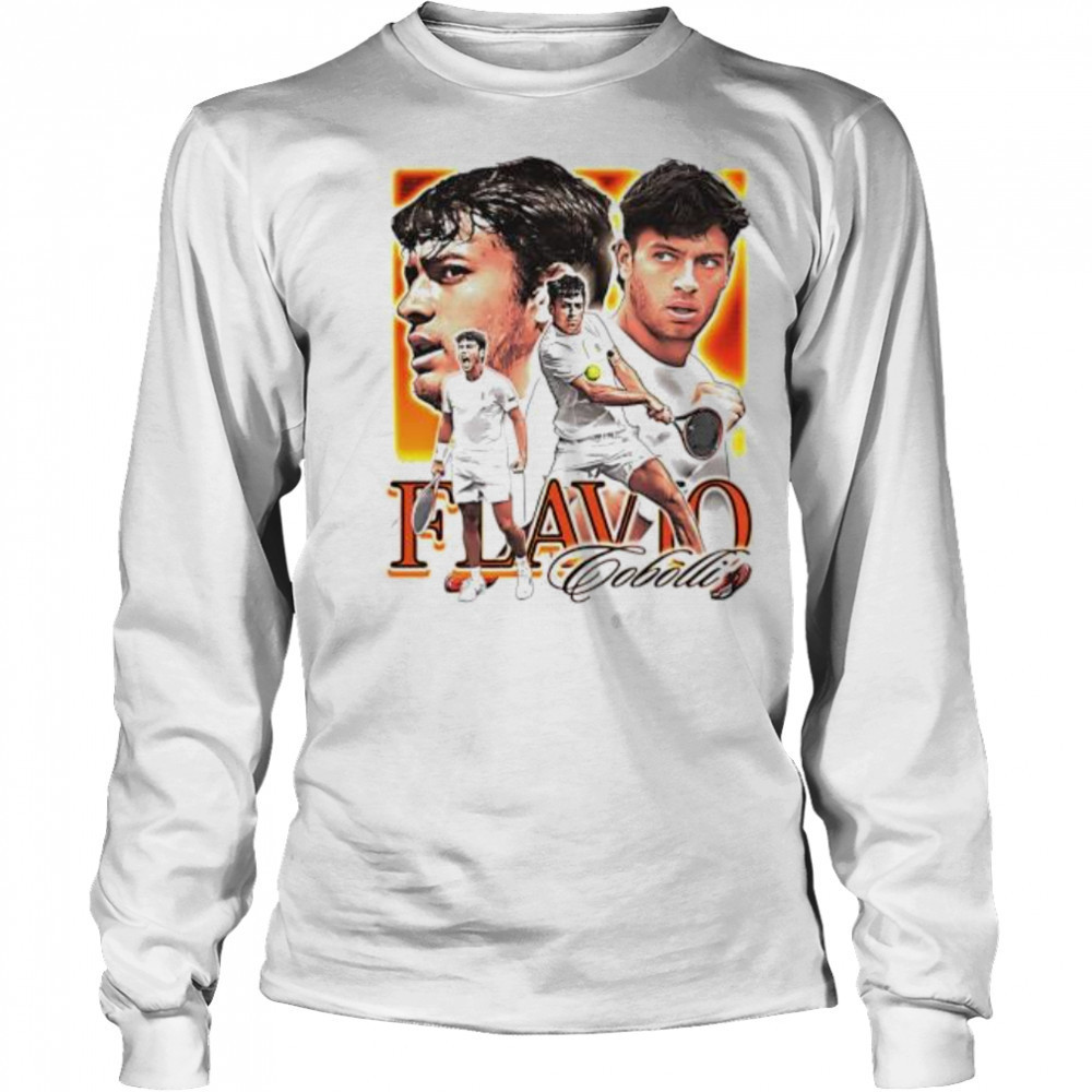 Flavio Cobolli Italian tennis player shirt Long Sleeved
