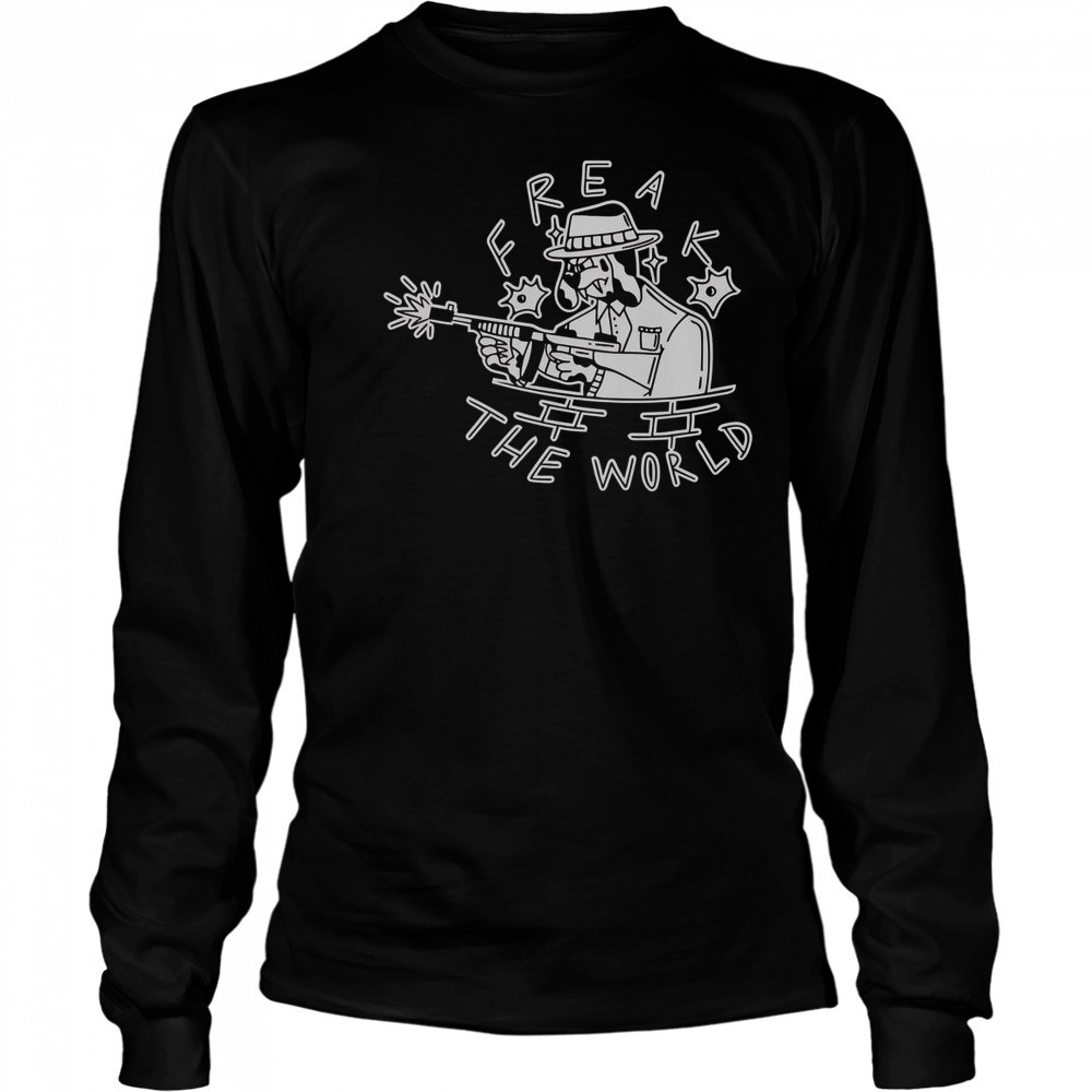 Freak The World Crimeink T-Shirt Long Sleeved
