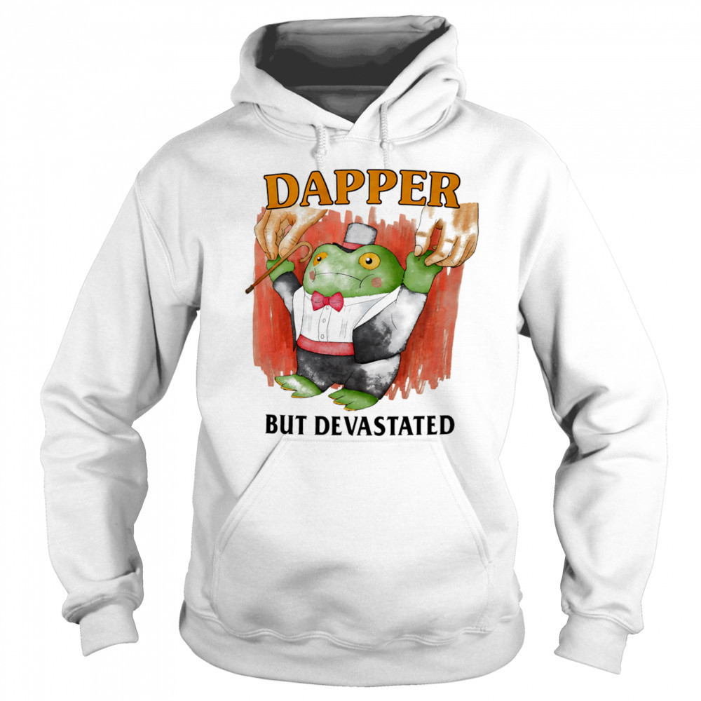 Frog dapper but devastated shirt Sweatshirt