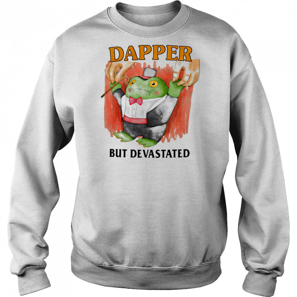 Frog dapper but devastated shirt Hoodie