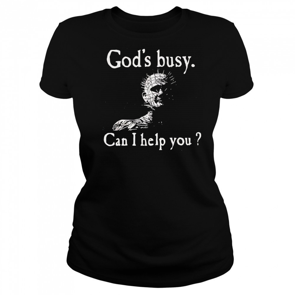 God’s busy can I help you shirt Women's T-shirt